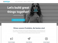 avenya.ch Webseite Vorschau