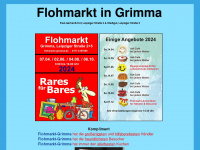 flohmarkt-grimma.de Webseite Vorschau