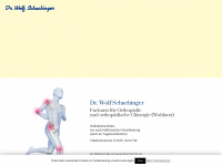 orthopaedie-schachinger.at Webseite Vorschau