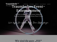 traumfabrik-firmen-event-entertainment.de Webseite Vorschau