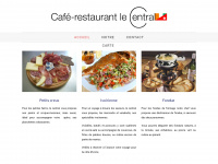 restaurantlecentral.ch Webseite Vorschau