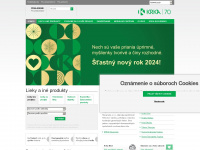 krka.sk Webseite Vorschau
