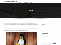 linuxwallpapers.de Webseite Vorschau