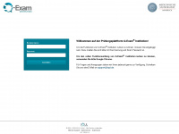 q-exam.i-med.ac.at Webseite Vorschau