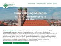 bueroreinigung-muenchen.com Webseite Vorschau