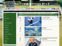 guestrow-fussball.de Webseite Vorschau