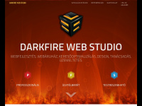 darkfirewebstudio.hu Webseite Vorschau