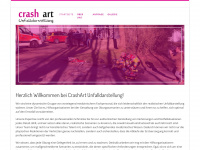 crash-art.de Webseite Vorschau