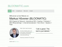 bloonatic.com Webseite Vorschau