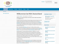 rda-deutschland.de Webseite Vorschau