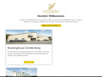 boardinghouse-schellenberg.de Webseite Vorschau