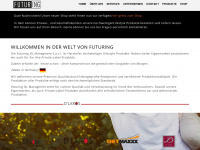 futuring-world.eu Webseite Vorschau