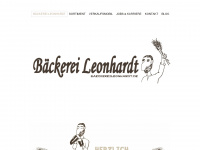 baeckereileonhardt.de Webseite Vorschau
