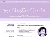 ingechristineschuler.de Webseite Vorschau