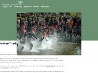 hofsee-triathlon.de Webseite Vorschau