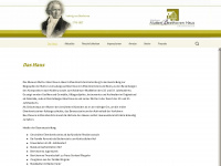 mutter-beethoven-haus.de Webseite Vorschau