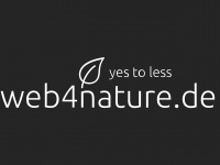web4nature.de Webseite Vorschau