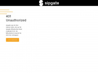 sipgate.org Webseite Vorschau