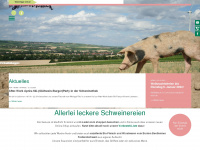 bio-schweinothek.de Webseite Vorschau