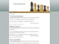 schulschachcup.de Webseite Vorschau