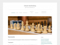schach-senftenberg.de Webseite Vorschau