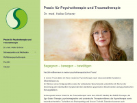 dr-scherer-psychotherapie.de Webseite Vorschau