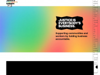 justice-business.org Webseite Vorschau