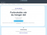 banknorwegian.no Webseite Vorschau