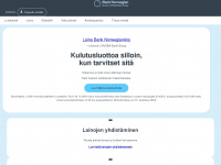 banknorwegian.fi Webseite Vorschau