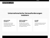 patrickutz.com Webseite Vorschau
