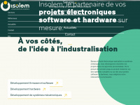 insolem.fr Webseite Vorschau