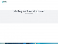 labeling-machine-with-printer.com Webseite Vorschau