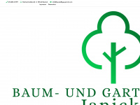 baumpflege-janicki.com Webseite Vorschau