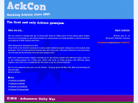 ackcon.de Webseite Vorschau