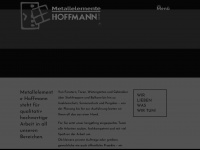 metallelemente-hoffmann.de Webseite Vorschau