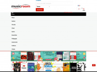 musicroom.fr Webseite Vorschau