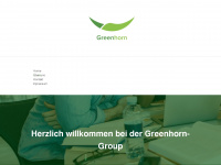 greenhorngroup.de Webseite Vorschau