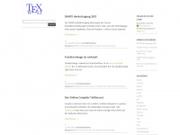 tex.co Webseite Vorschau