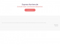 express-karriere.de Webseite Vorschau