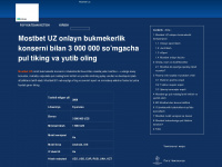 mosbetuz.com Webseite Vorschau