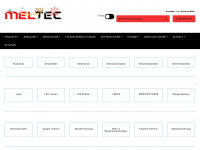 meltec.ch Webseite Vorschau