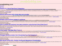 onedatablog.com