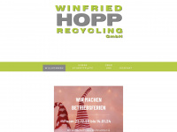 winfried-hopp.de Webseite Vorschau