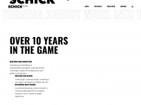 schickdesign.at Webseite Vorschau