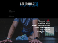 clemensofit.de Webseite Vorschau