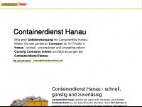 containerblitzhanau.de Webseite Vorschau