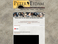peter-eidam.com Webseite Vorschau