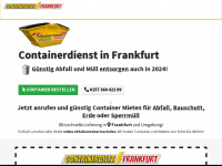 containerblitzfrankfurt.de Webseite Vorschau
