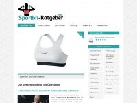 sportbh-ratgeber.info Webseite Vorschau