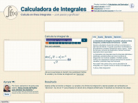 calculadora-de-integrales.com Webseite Vorschau